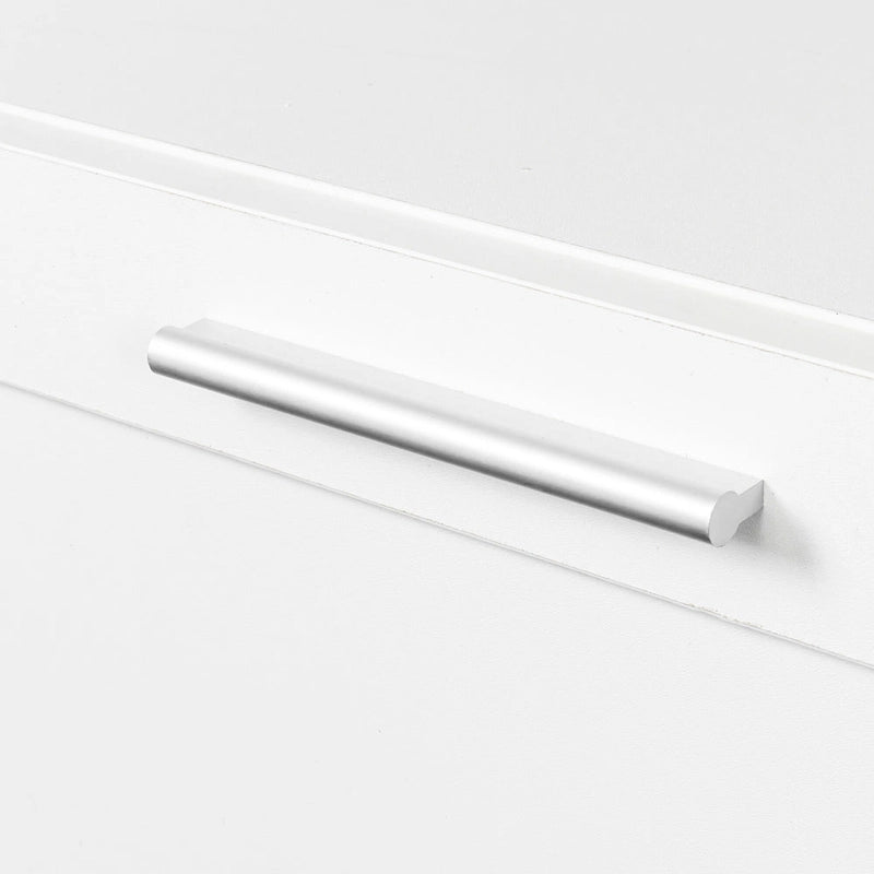 Meuble TV blanc de 70 pouces avec rangements ouverts et tiroirs pour le salon