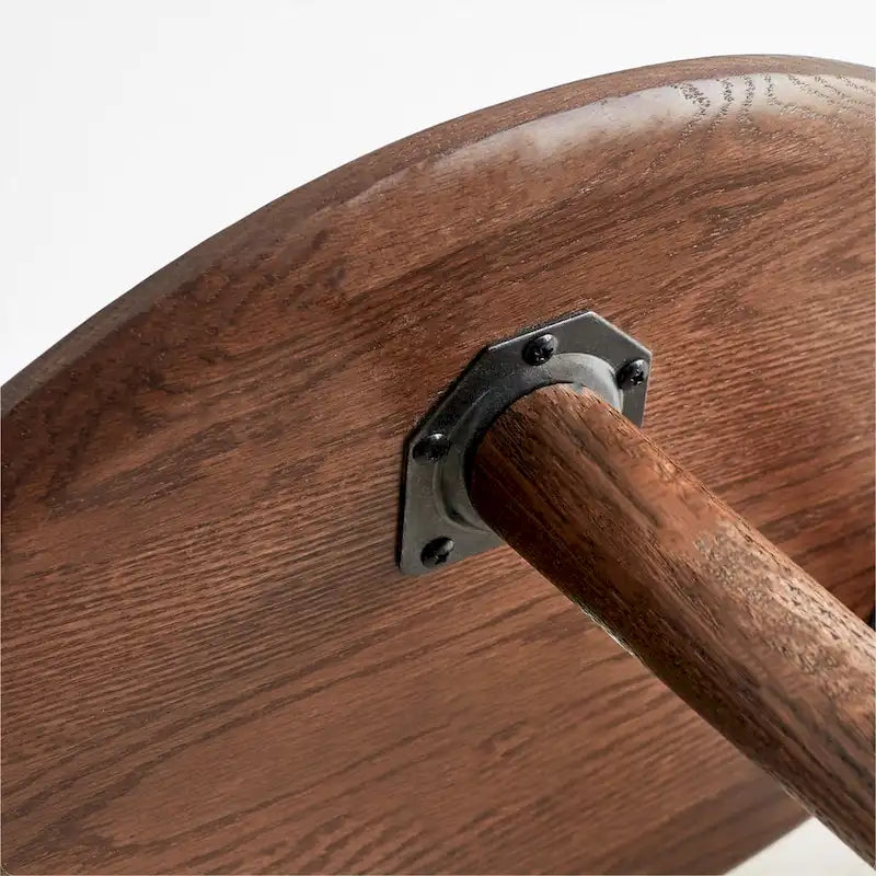 Table basse avec plateau 100 % en chêne massif