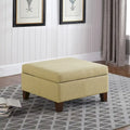 Quadratischer Sitzhocker mit Stauraum, 28 Zoll