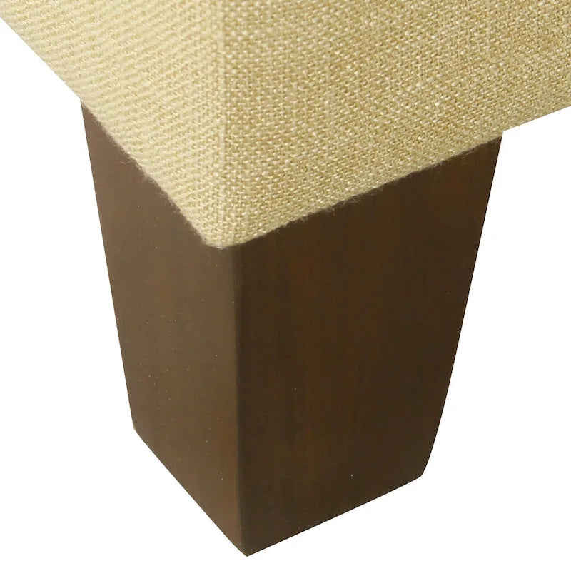 Quadratischer Sitzhocker mit Stauraum, 28 Zoll