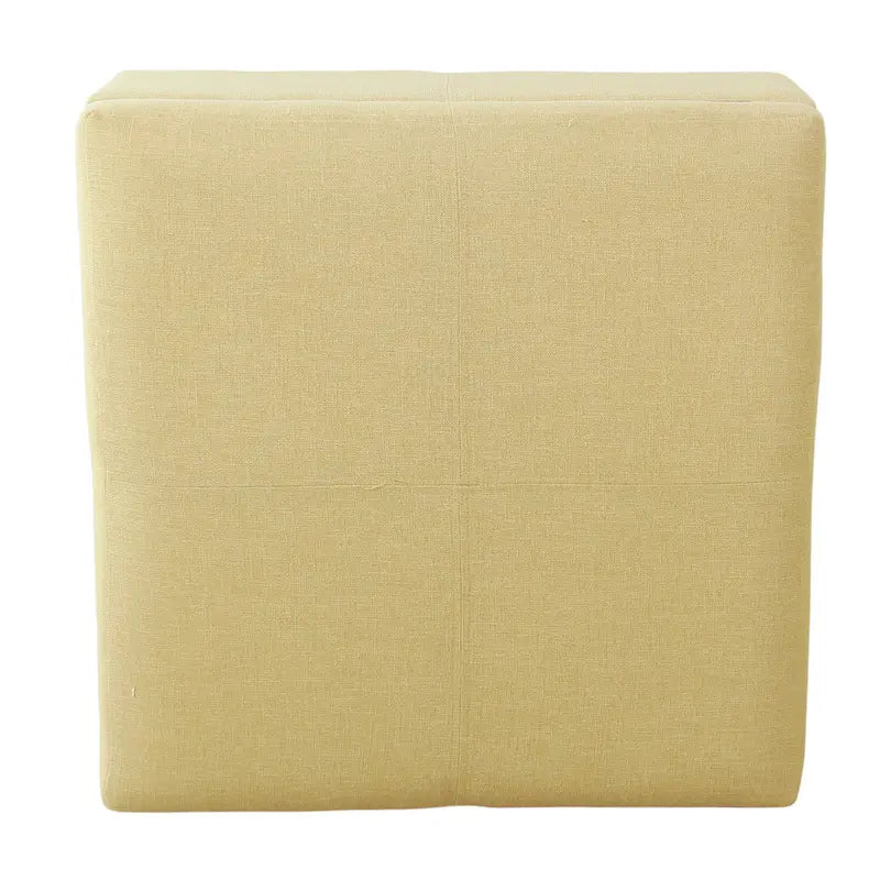 Quadratischer Sitzhocker mit Stauraum, 28 Zoll