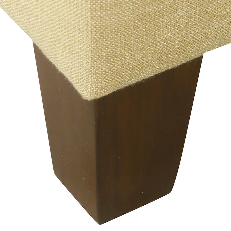 Quadratischer Sitzhocker mit Stauraum, 28 Zoll
