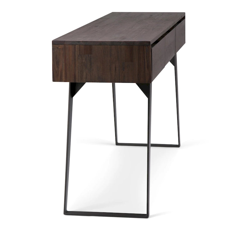 Console industrielle moderne de 60 pouces, table pour canapé - 60 W x 16 D x 30 H