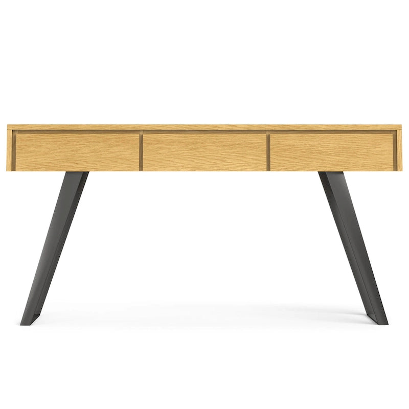 Console industrielle moderne de 60 pouces, table pour canapé - 60 W x 16 D x 30 H