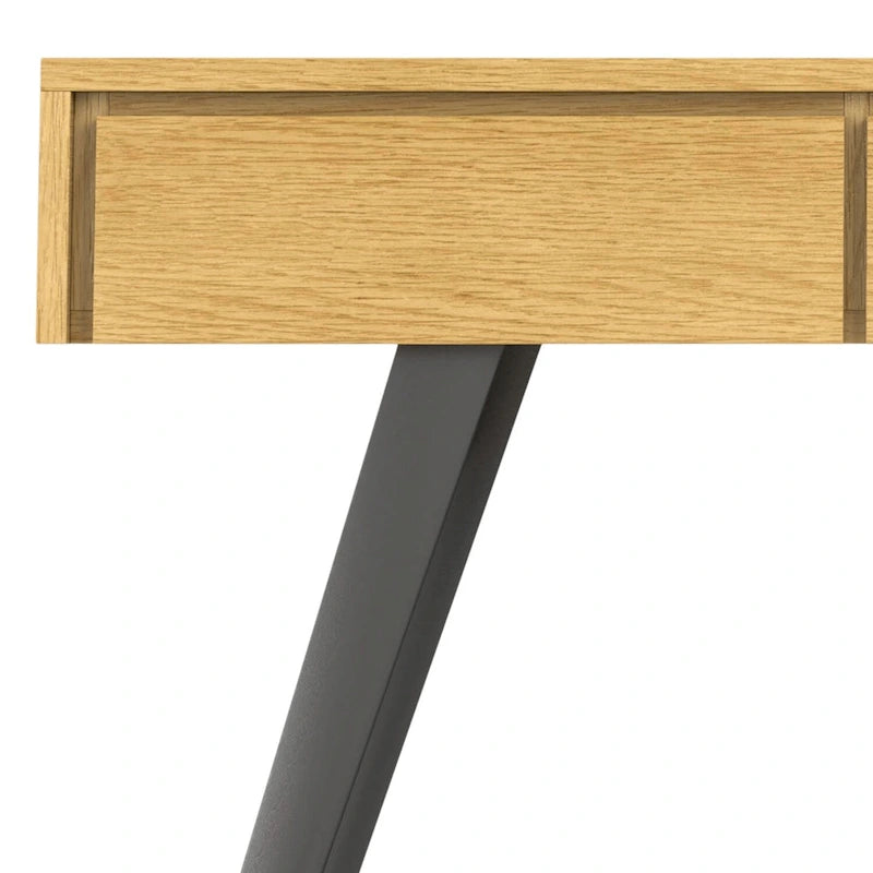 Console industrielle moderne de 60 pouces, table pour canapé - 60 W x 16 D x 30 H
