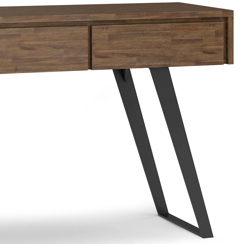 Console industrielle moderne de 60 pouces, table pour canapé - 60 W x 16 D x 30 H