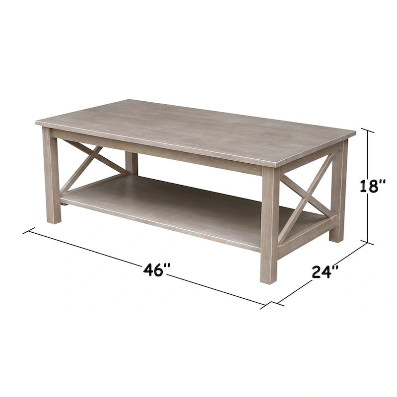 Couchtisch aus Massivholz