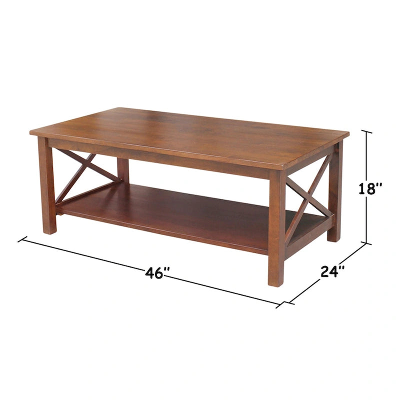 Couchtisch aus Massivholz