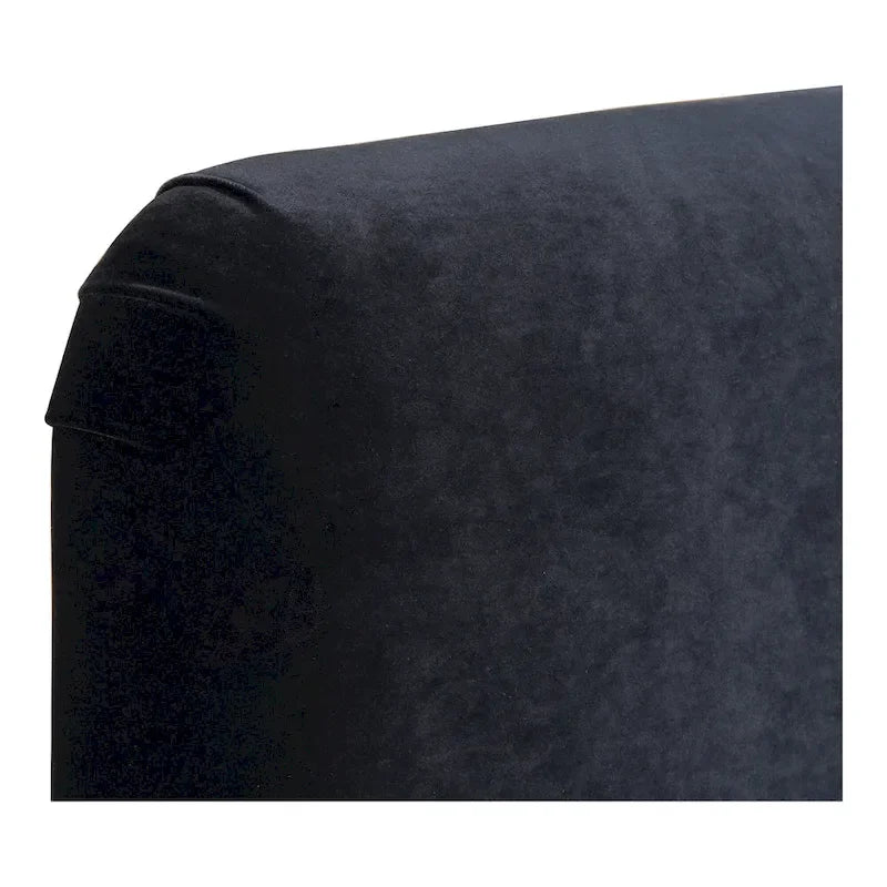 Cama de plataforma moderna tapizada