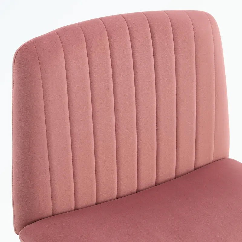 Silla de oficina giratoria ajustable de 360° con base negra