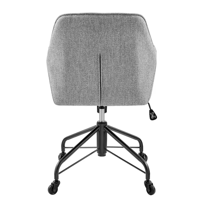 Fauteuil de bureau pivotant en tissu