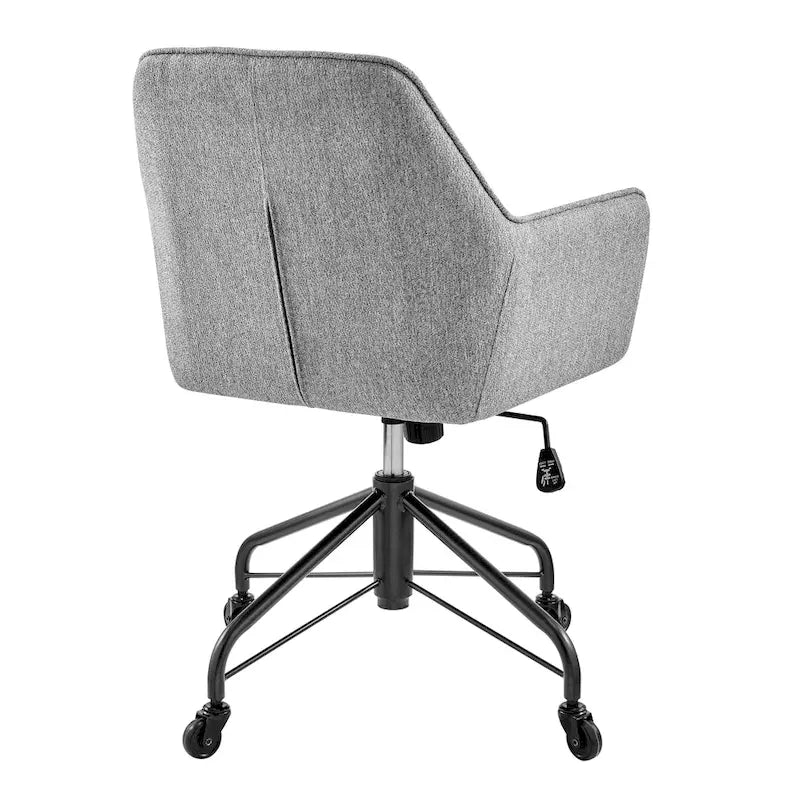 Fauteuil de bureau pivotant en tissu