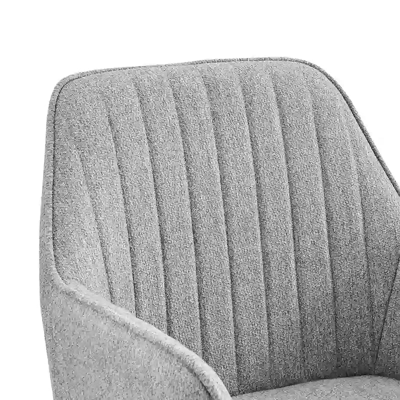 Fauteuil de bureau pivotant en tissu