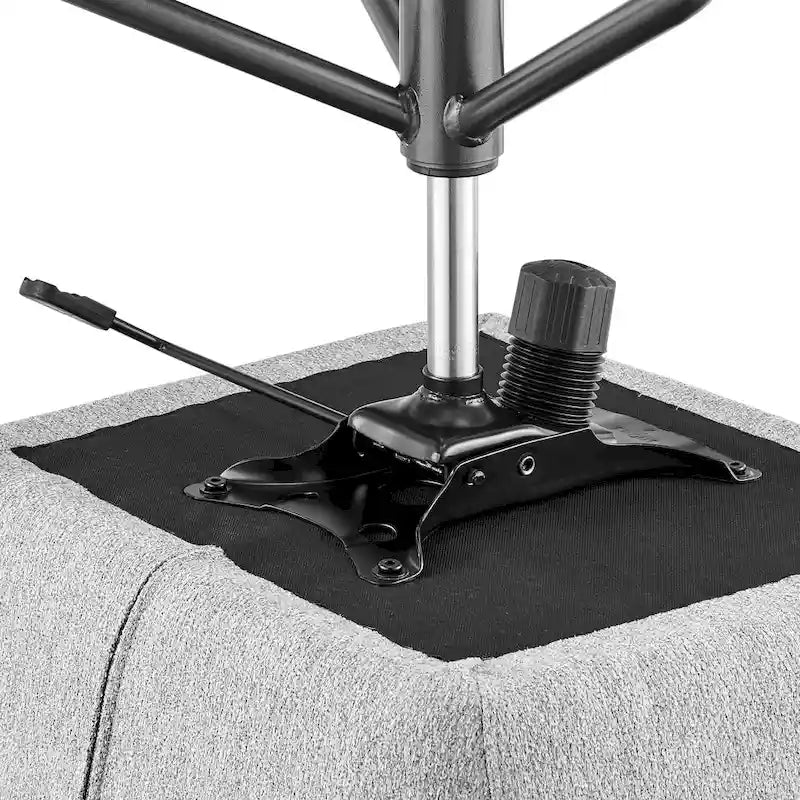 Fauteuil de bureau pivotant en tissu