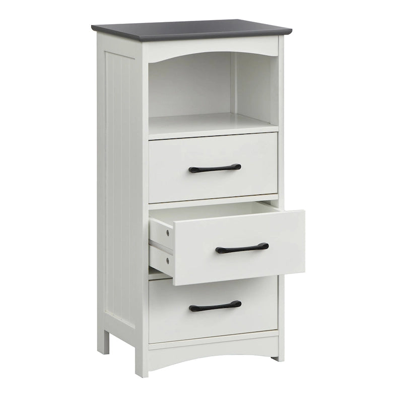 Badezimmerschrank mit 3 Schubladen