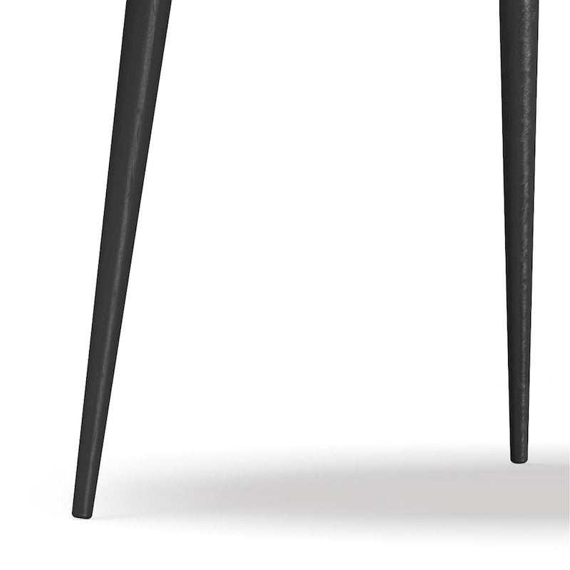 Moderner Couchtisch im Industrial-Stil in Cognac - 30 d x 30 w x 16 h