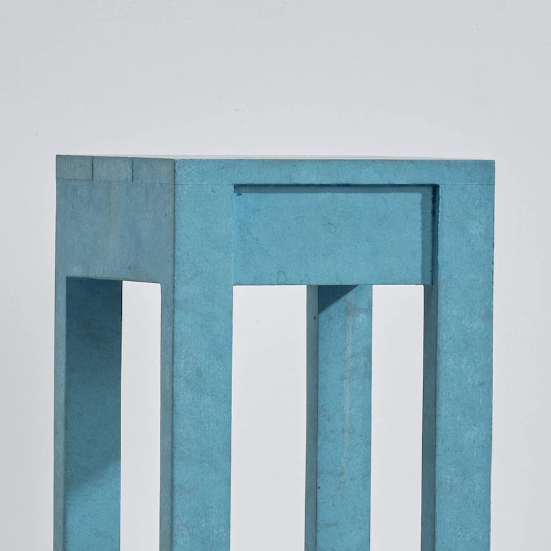 Petite table d’appoint carrée de 26 de haut, table de chevet pour chambre, à placer à côté du lit ou du canapé du salon, D11 * W10.6 * H26