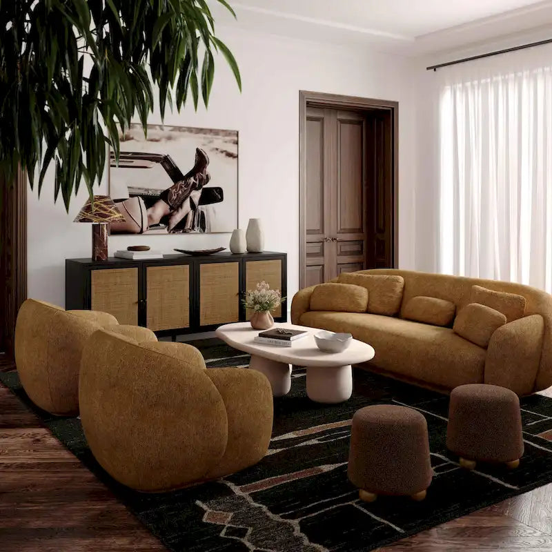 Gepolsterter Hocker